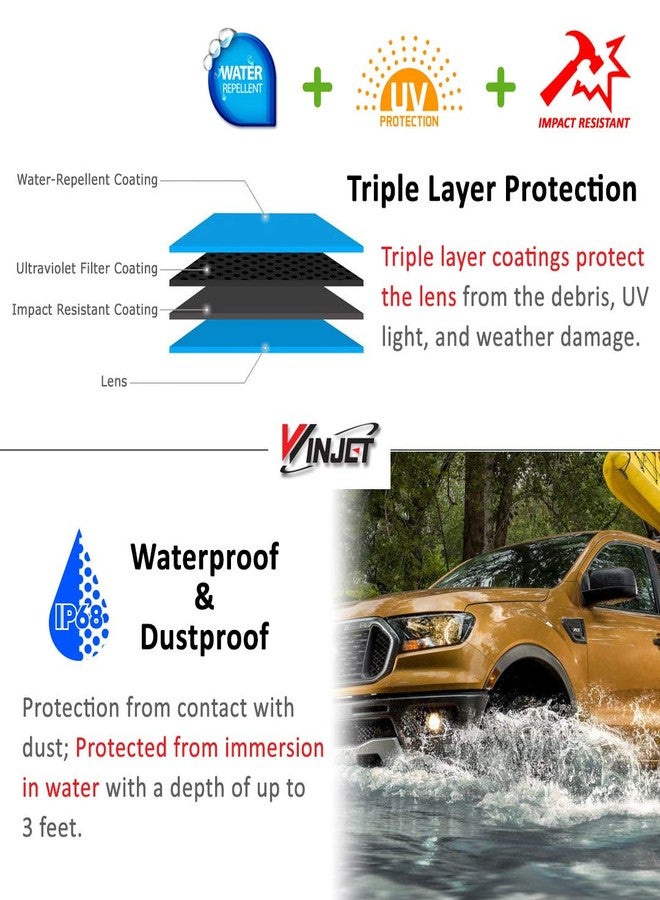 Winjet مصابيح ضباب أمامية Winjet WJ30-0328-09 من سلسلة OEM لسيارات تويوتا تندرا (موديلات 2007-2013) مع مفتاح تشغيل ومجموعة أسلاك - Image 4